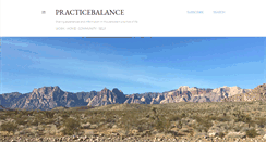 Desktop Screenshot of practicebalance.com